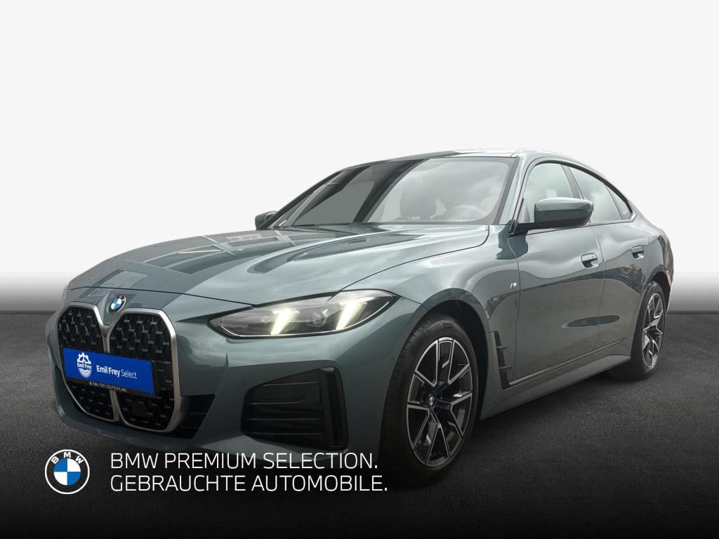 BMW 420d Gran Coupe von vorne in Grün