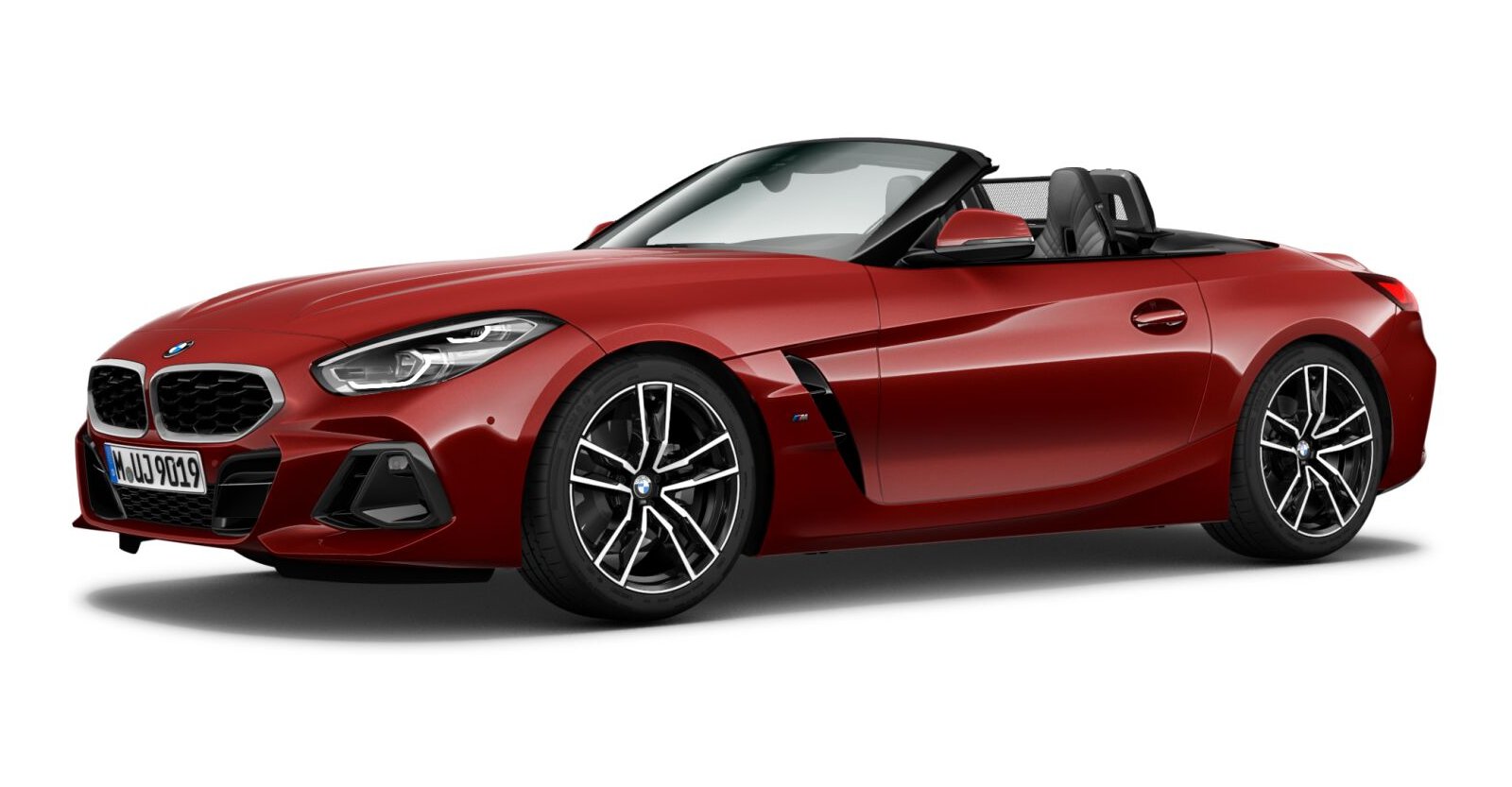 BMW BMW Z in Rot von vorne BMW BMW Z in Rot von vorne