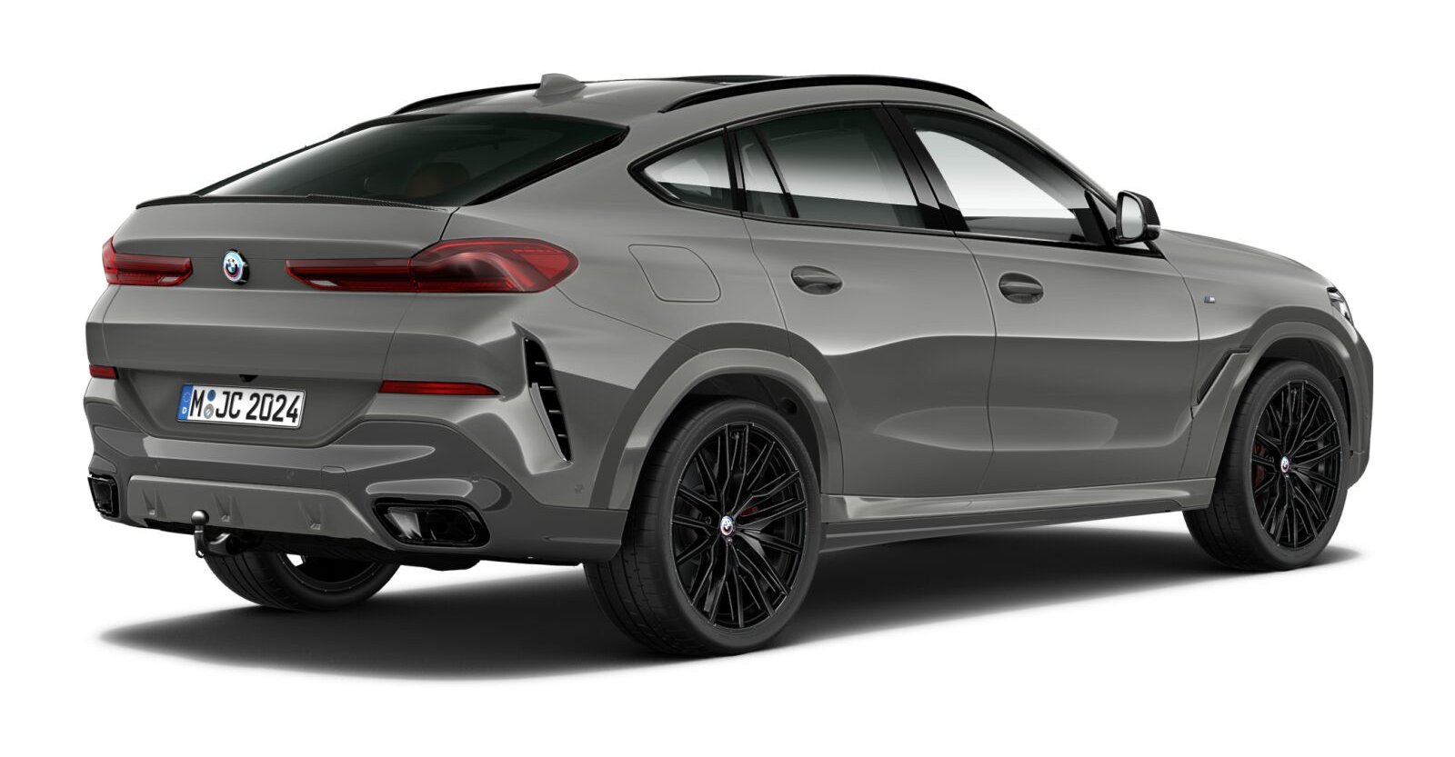 BMW BMW X in Grau von hinten BMW BMW X in Grau von hinten