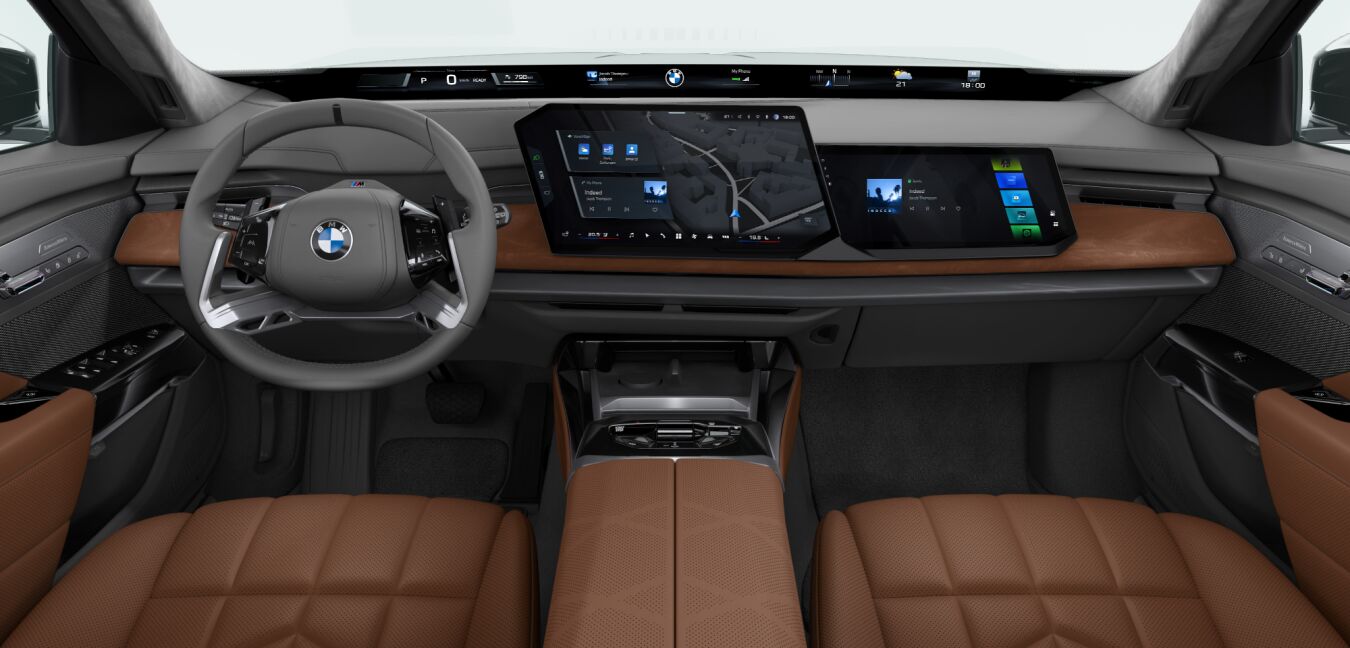 BMW BMW 7er im Innenraum von vorne BMW BMW 7er im Innenraum von vorne