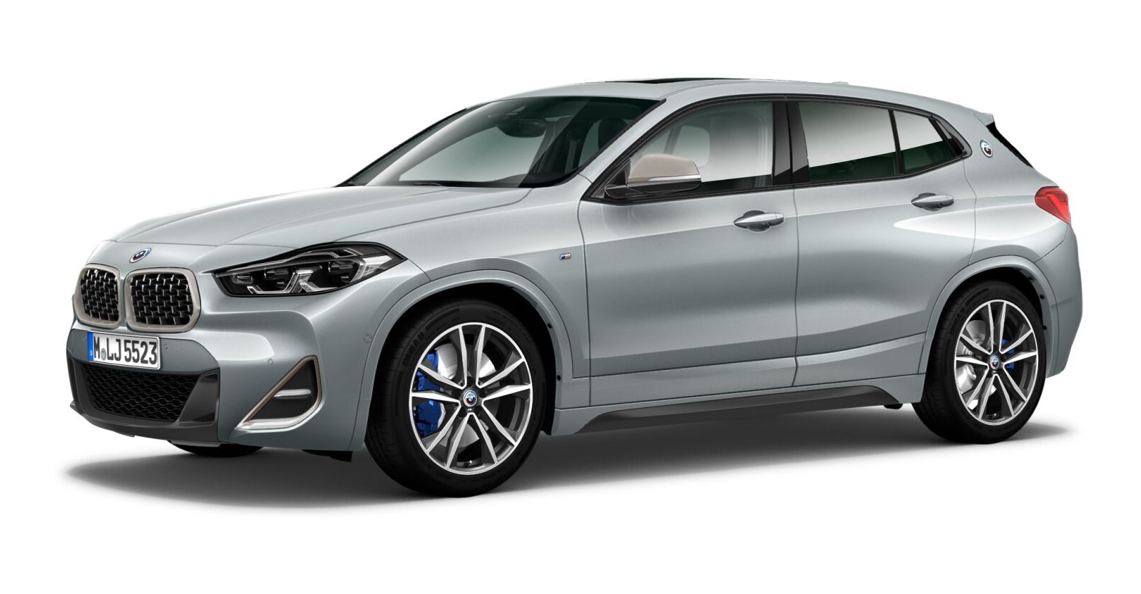 BMW BMW X in Grau von vorne BMW BMW X in Grau von vorne