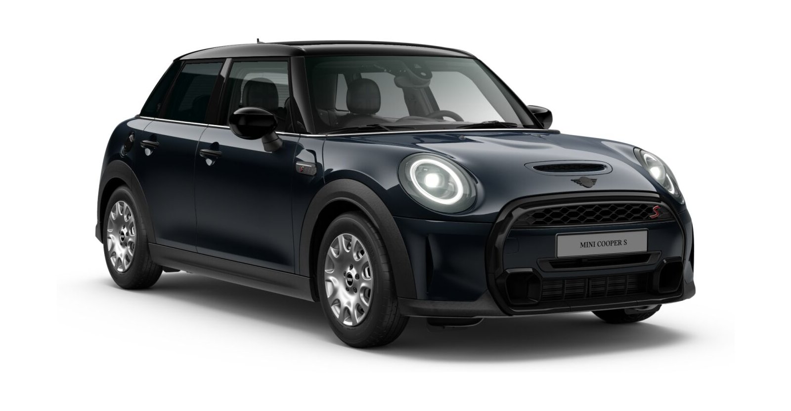 MINI MINI 5-Türer in Schwarz von vorne