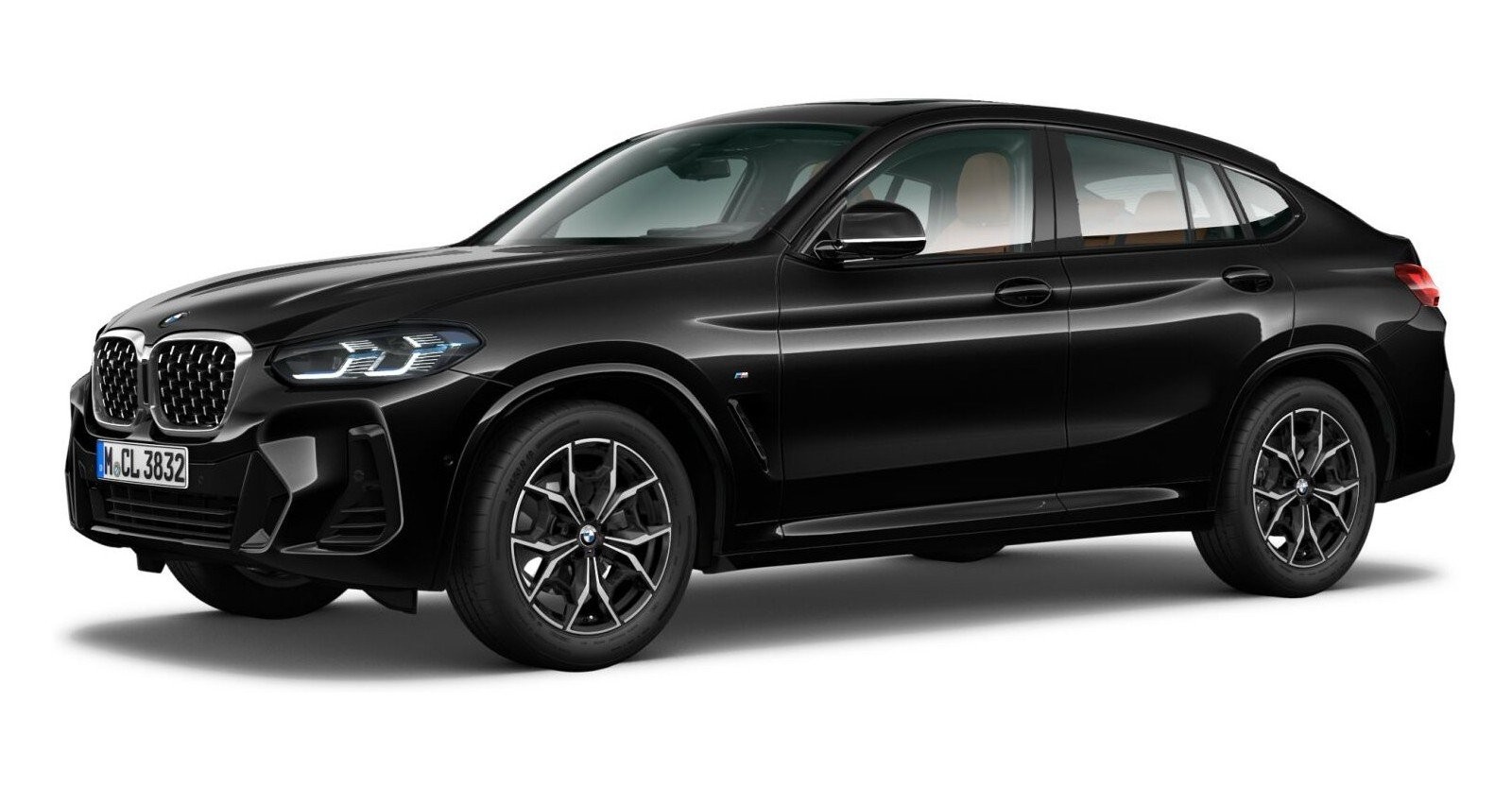 BMW BMW X in Schwarz von vorne BMW BMW X in Schwarz von vorne