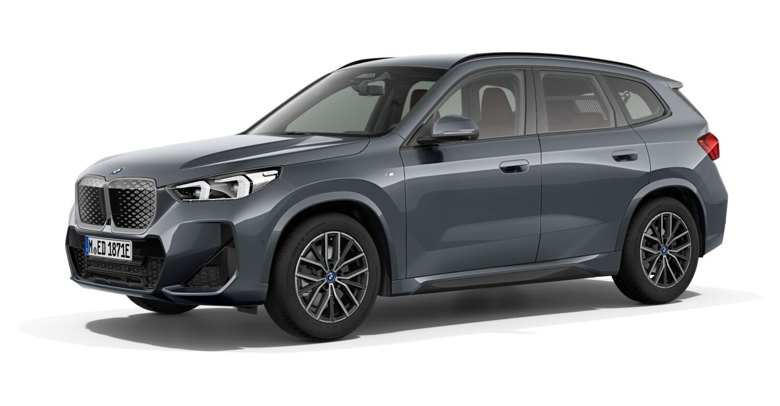 BMW BMW I in Grau von vorne BMW BMW I in Grau von vorne