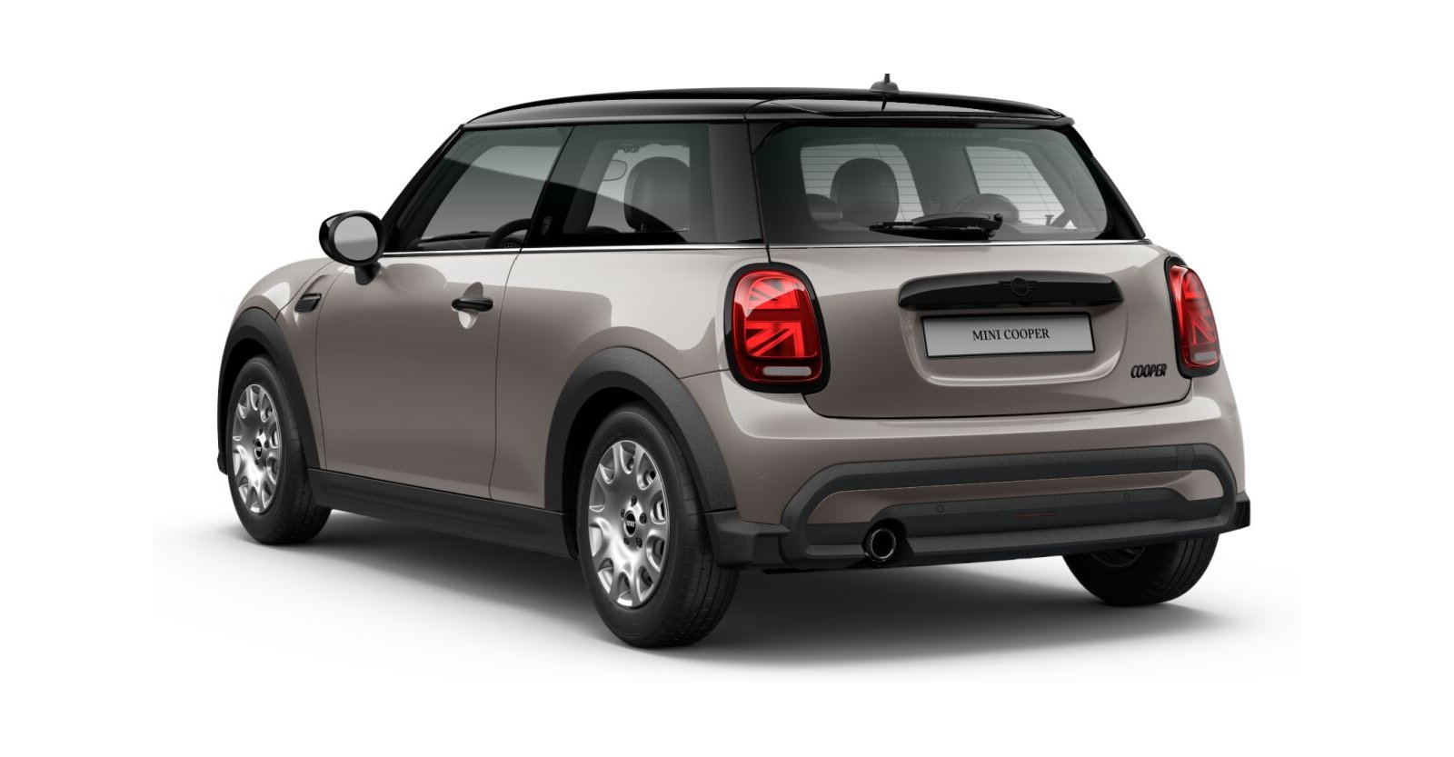 MINI MINI 3-Türer in Grau von hinten