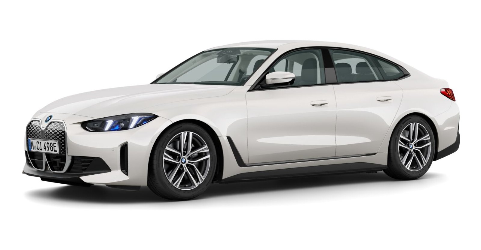 BMW BMW I in Weiß von vorne