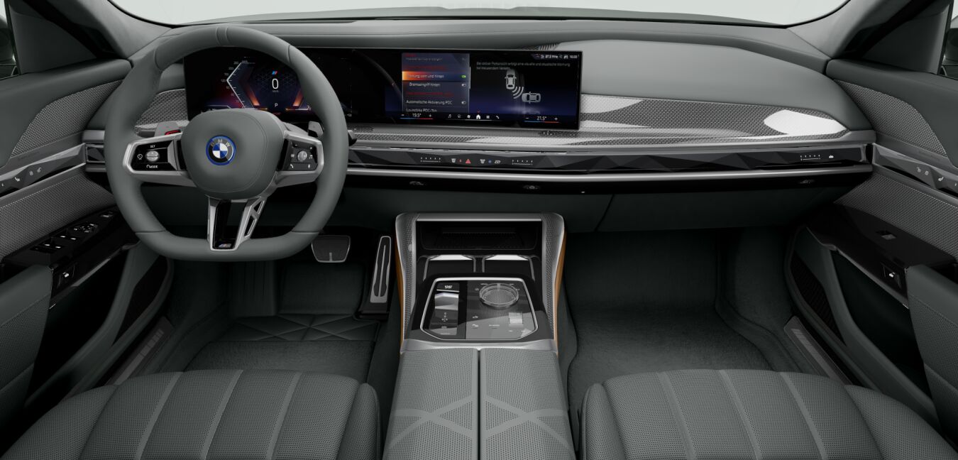 BMW BMW 7er im Innenraum von vorne BMW BMW 7er im Innenraum von vorne