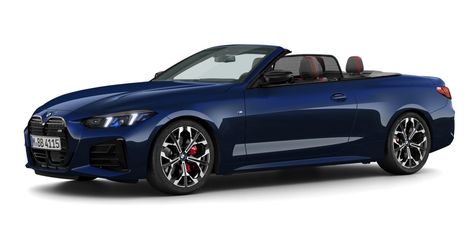 BMW BMW 4er in Blau von vorne BMW BMW 4er in Blau von vorne