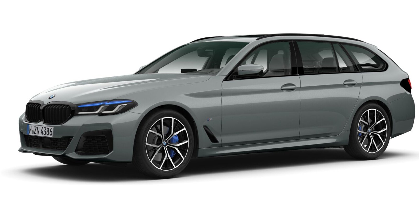 BMW BMW 5er in Grau von vorne BMW BMW 5er in Grau von vorne