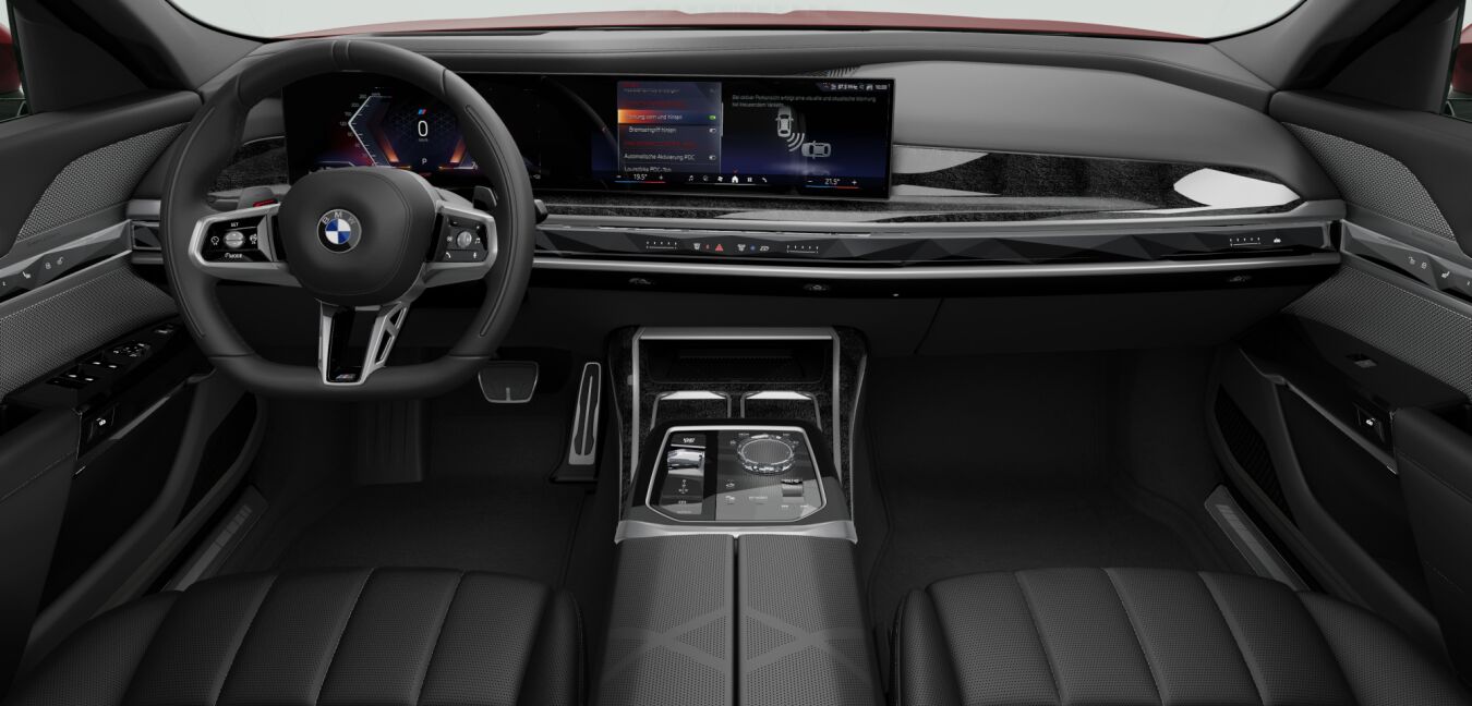BMW BMW 7er im Innenraum von vorne BMW BMW 7er im Innenraum von vorne