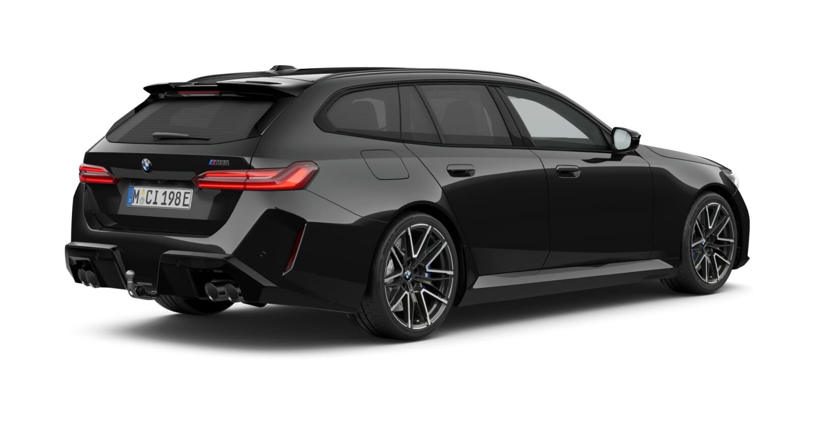 BMW BMW M in Schwarz von hinten BMW BMW M in Schwarz von hinten