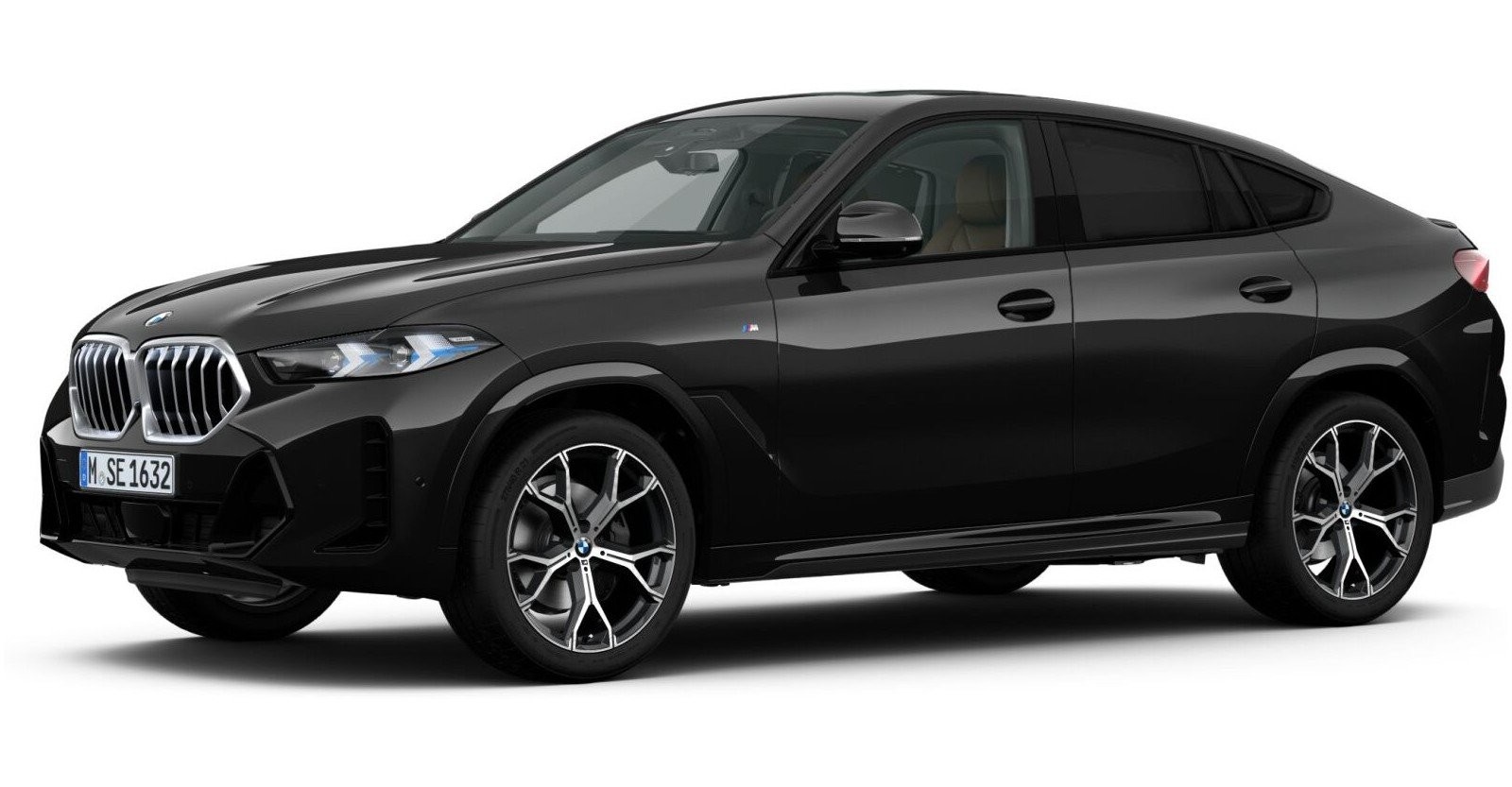 BMW BMW X in Schwarz von vorne BMW BMW X in Schwarz von vorne