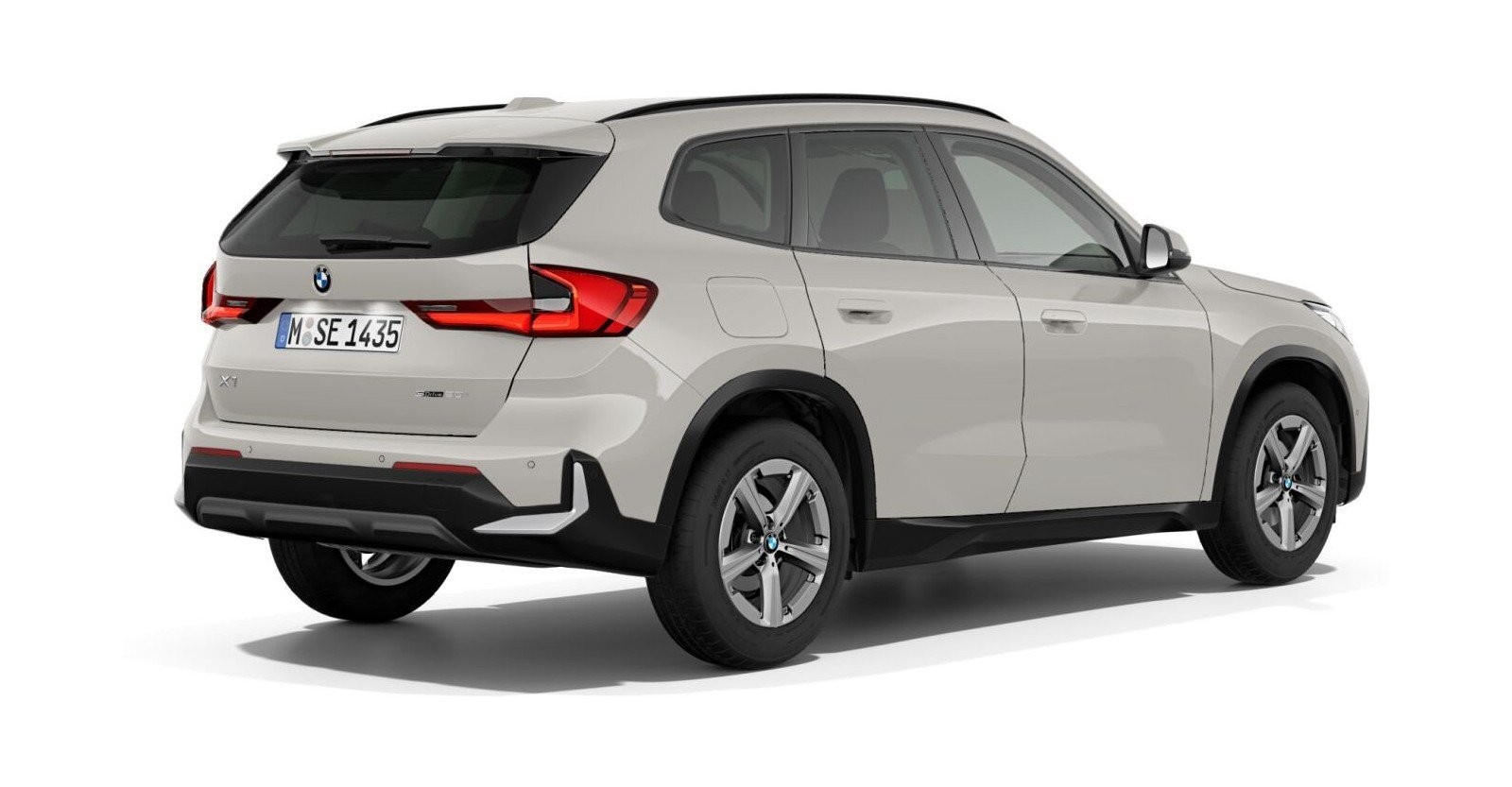 BMW BMW X in Grau von hinten BMW BMW X in Grau von hinten