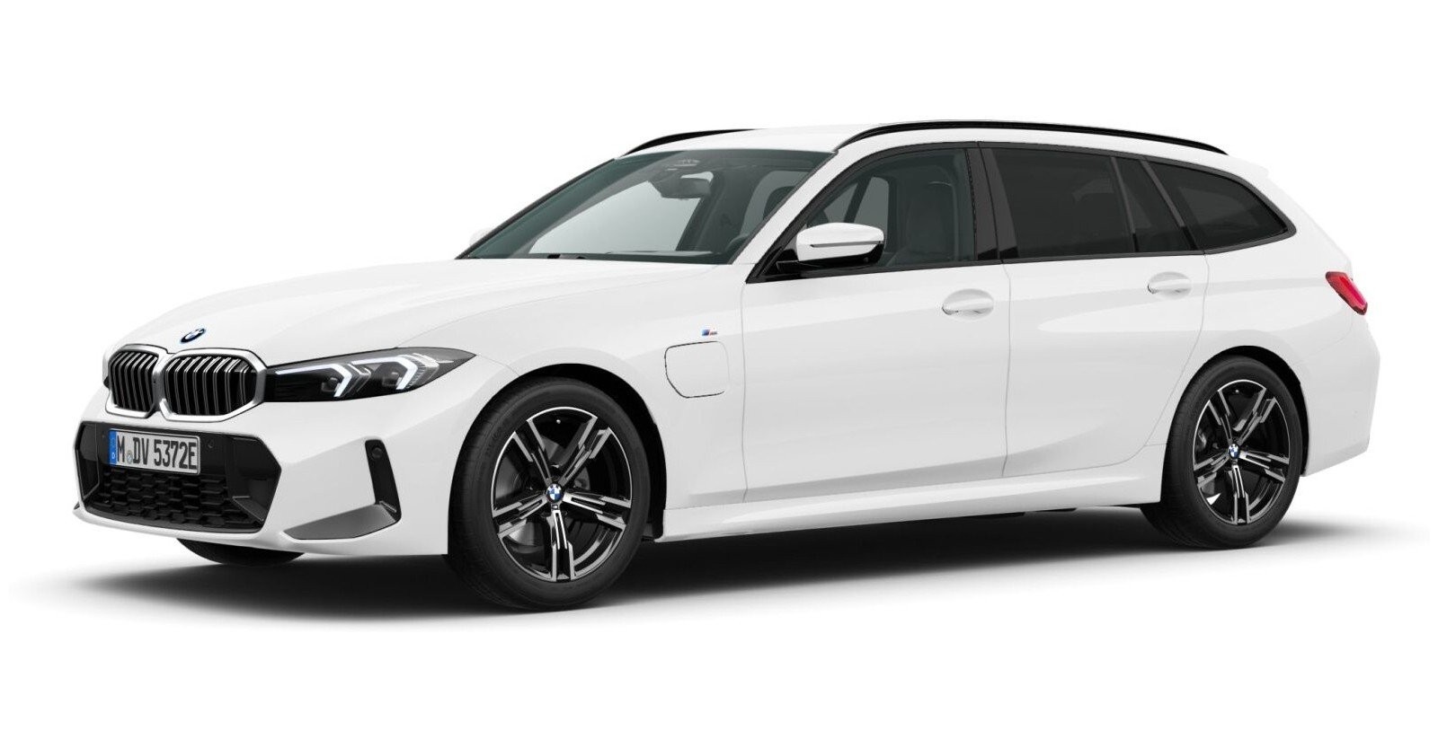 BMW BMW 3er in Weiß von vorne BMW BMW 3er in Weiß von vorne