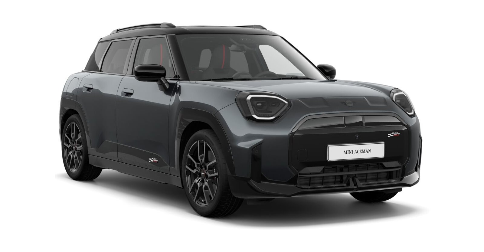 MINI Aceman SE in Grau von vorne MINI Aceman SE in Grau von vorne