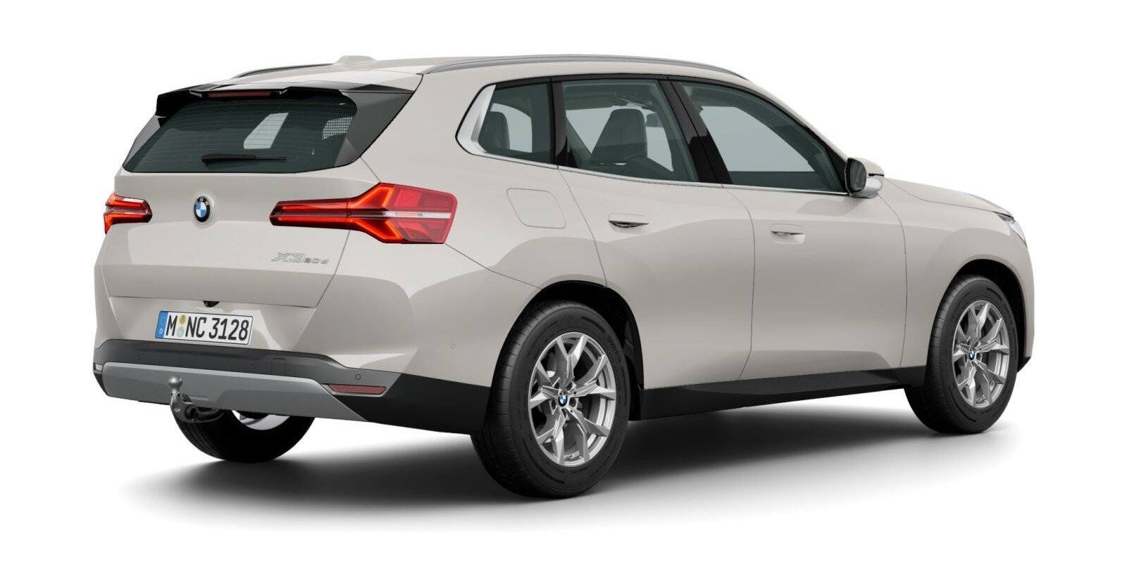 BMW BMW X in Grau von hinten BMW BMW X in Grau von hinten