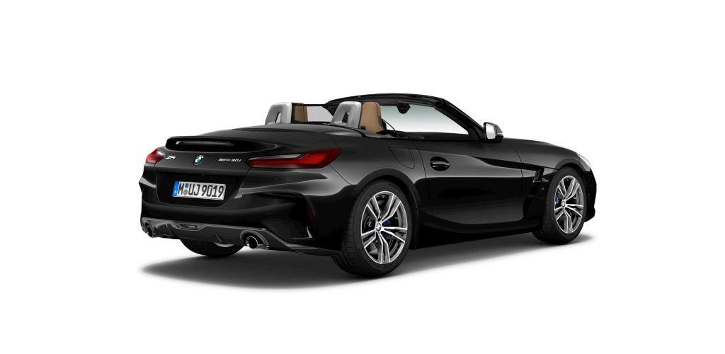 BMW BMW Z in Schwarz von hinten BMW BMW Z in Schwarz von hinten