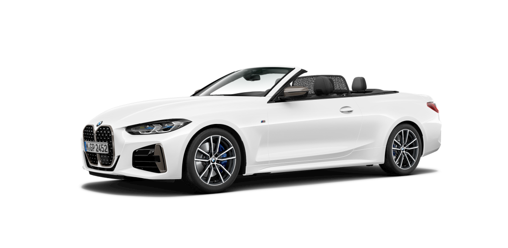 BMW BMW 4er in Weiß von vorne BMW BMW 4er in Weiß von vorne