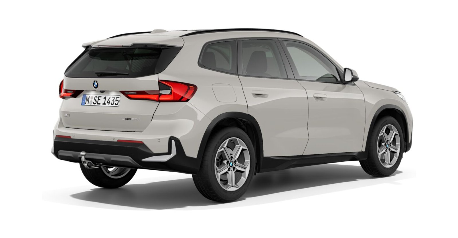 BMW BMW X in Grau von hinten