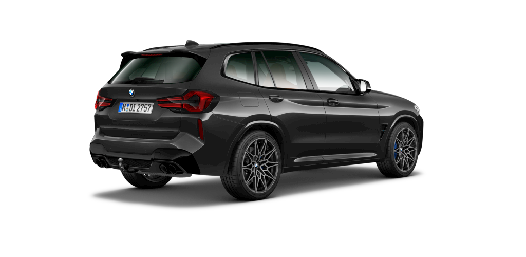 BMW BMW M in Grau von hinten BMW BMW M in Grau von hinten