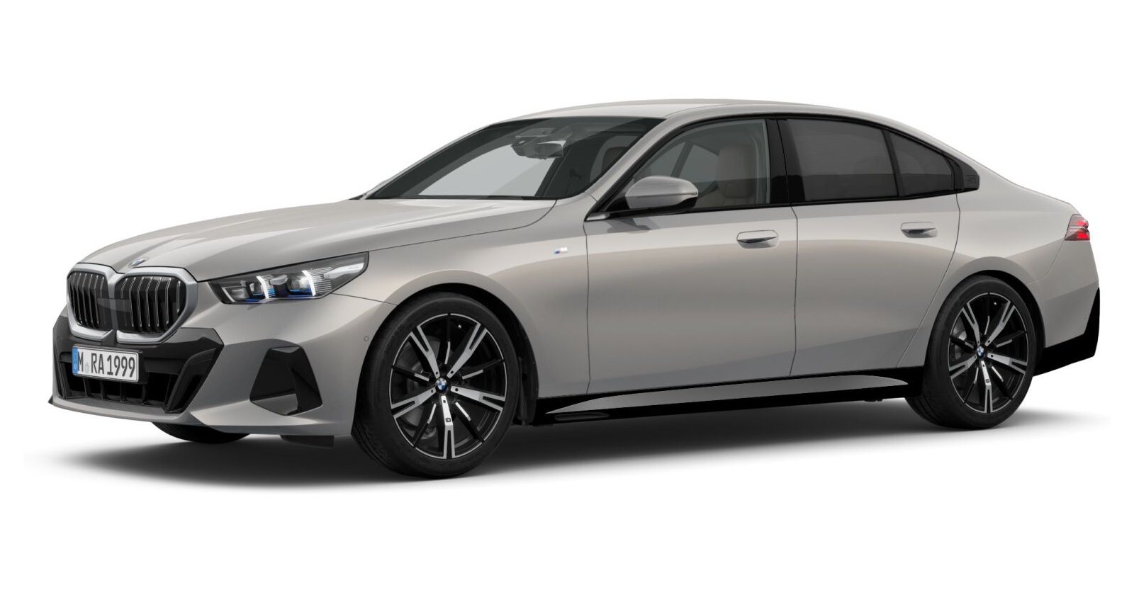BMW BMW 5er in Grau von vorne BMW BMW 5er in Grau von vorne