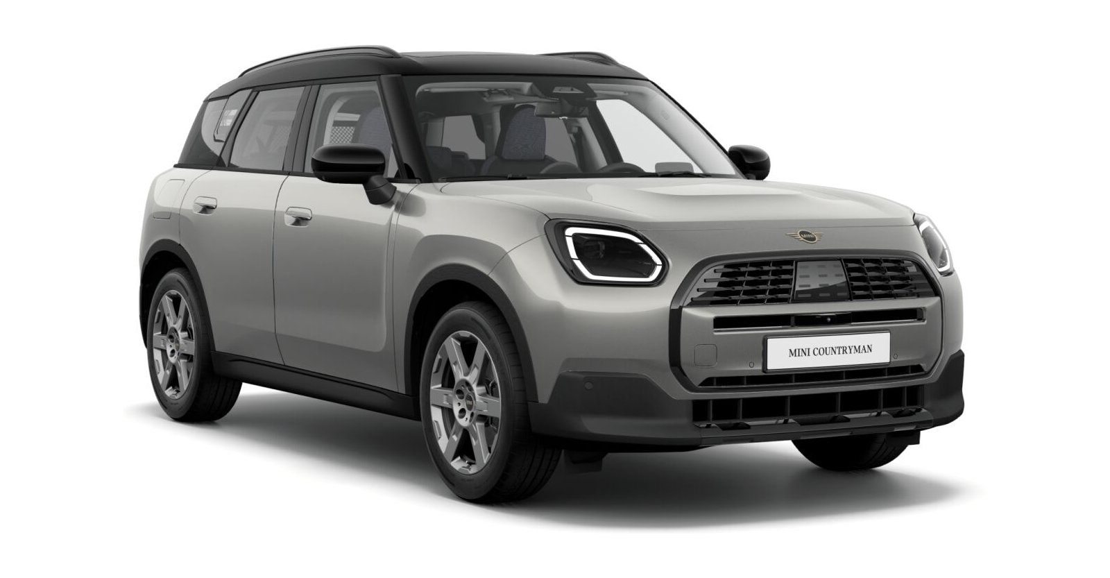 MINI Countryman C in Silber von vorne MINI Countryman C in Silber von vorne