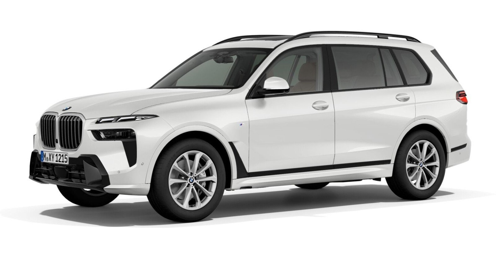 BMW BMW X in Weiß von vorne BMW BMW X in Weiß von vorne
