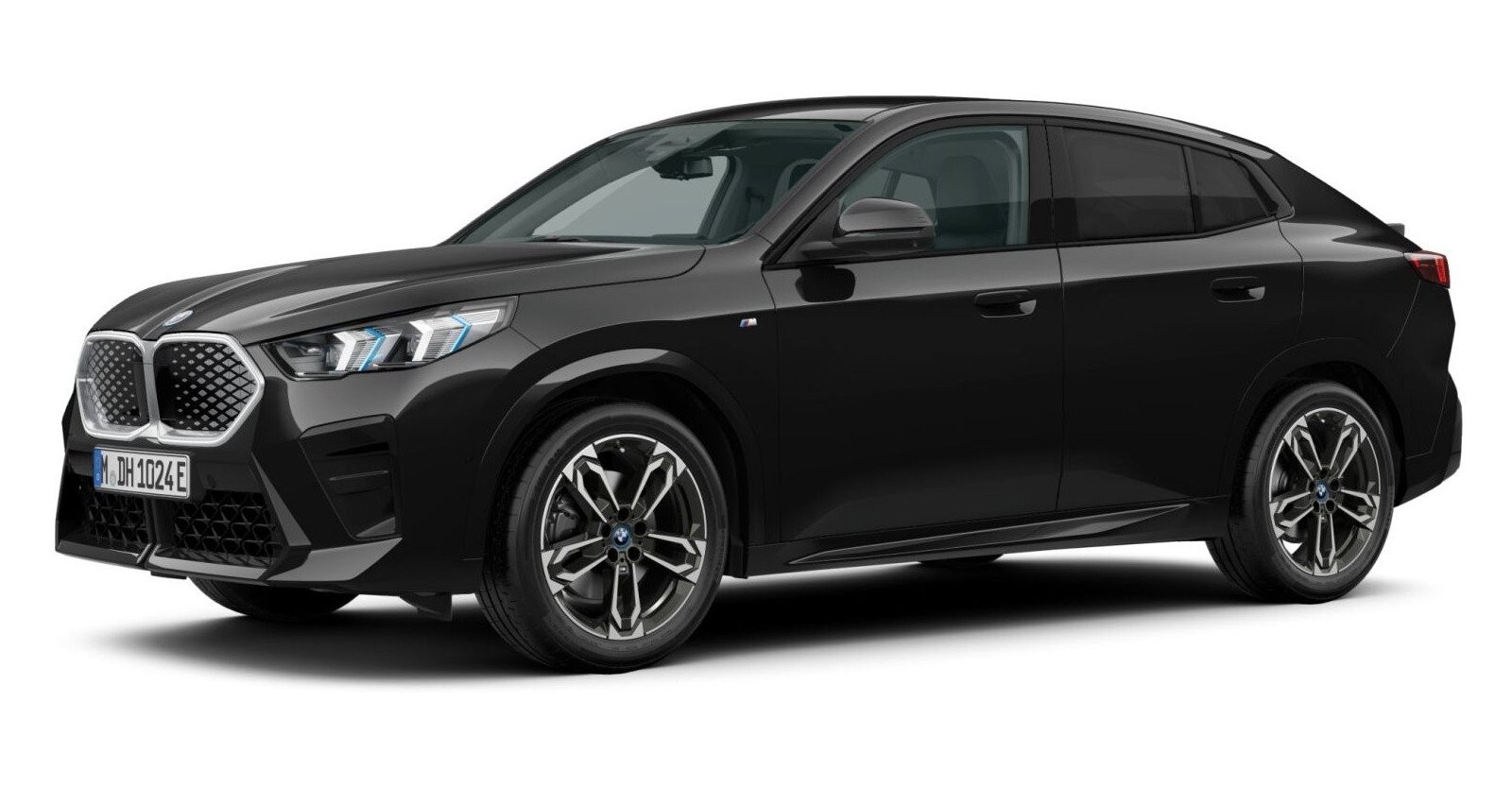 BMW BMW I in Schwarz von vorne BMW BMW I in Schwarz von vorne