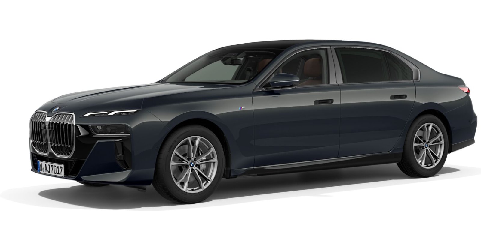 BMW BMW 7er in Grau von vorne BMW BMW 7er in Grau von vorne