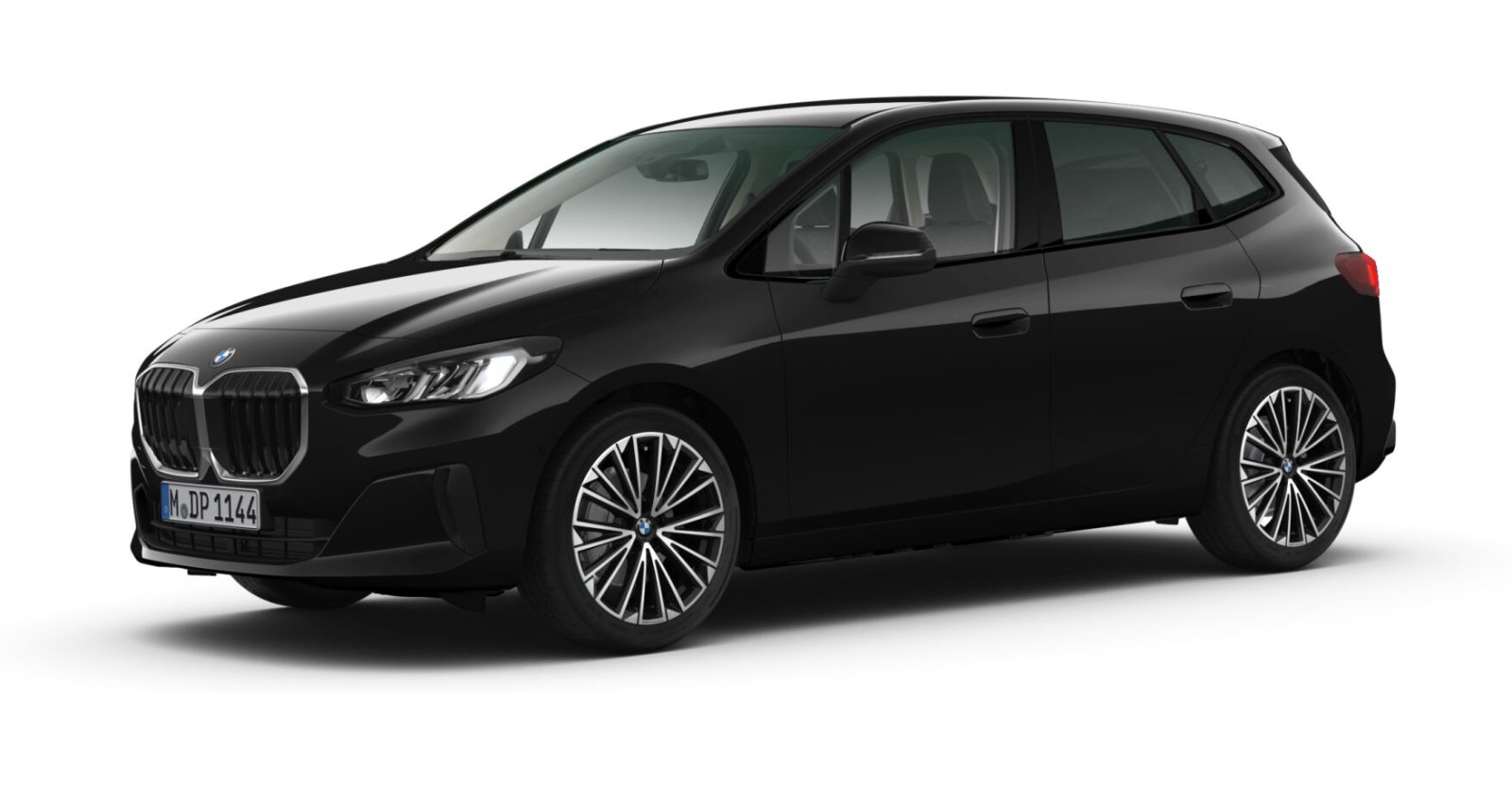 BMW BMW 2er in Schwarz von vorne