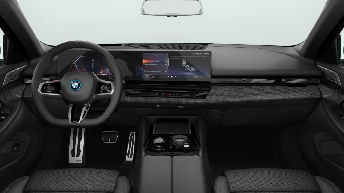 BMW BMW 5er im Innenraum von vorne BMW BMW 5er im Innenraum von vorne