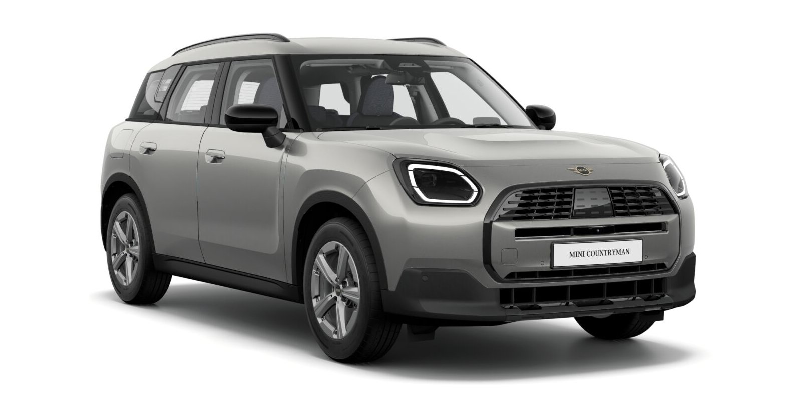 MINI MINI Countryman in Silber von vorne MINI MINI Countryman in Silber von vorne