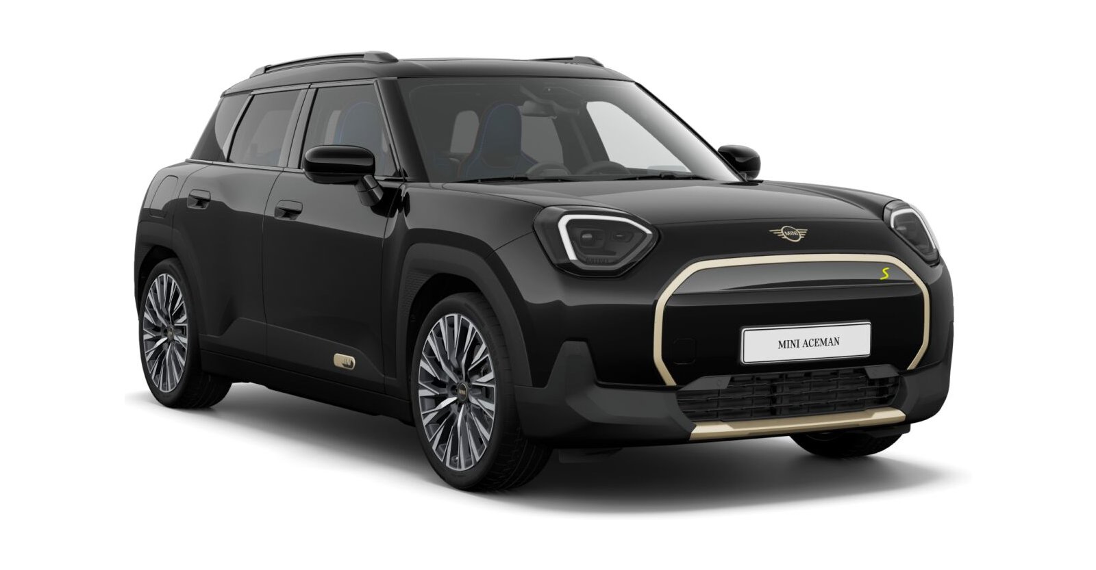 MINI MINI Aceman in Schwarz von vorne MINI MINI Aceman in Schwarz von vorne