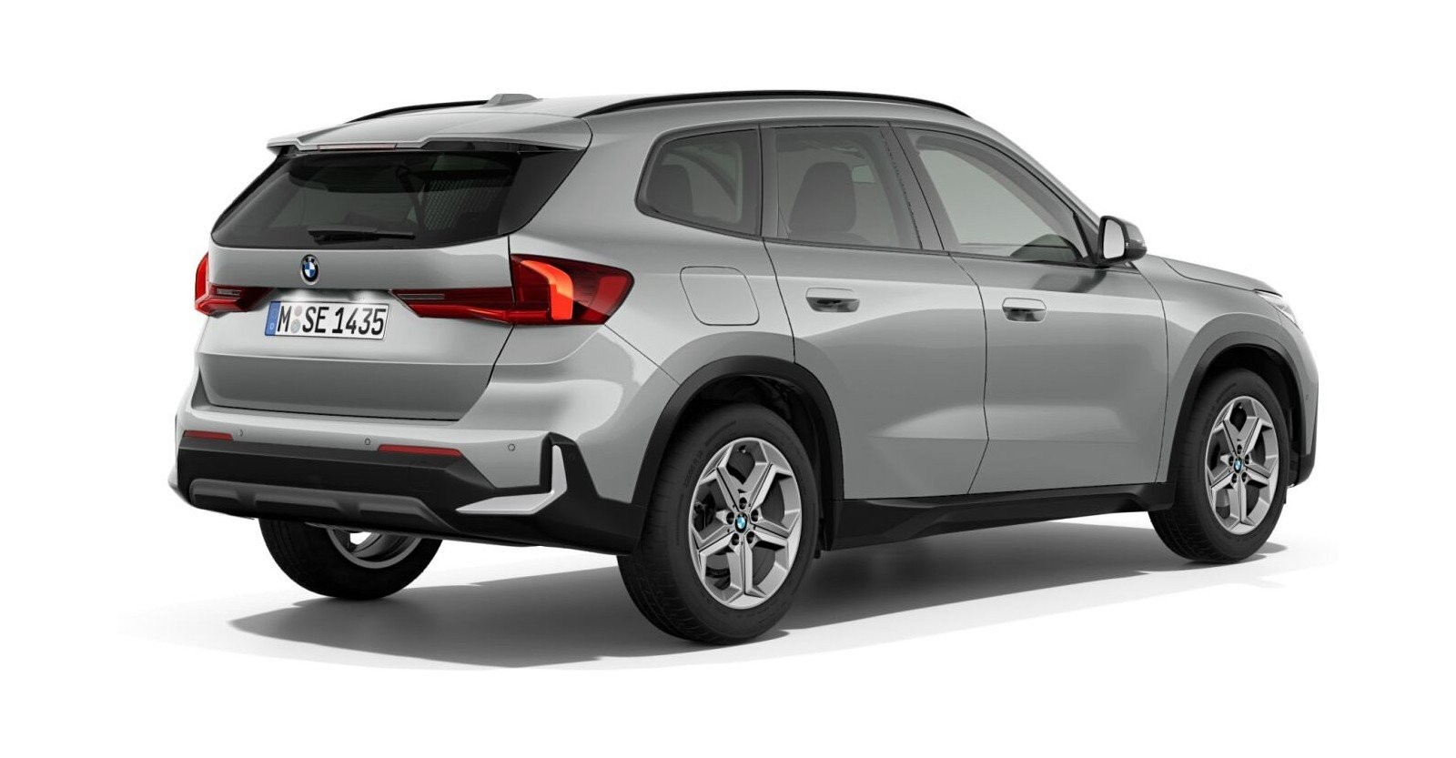 BMW BMW X in Grau von hinten BMW BMW X in Grau von hinten