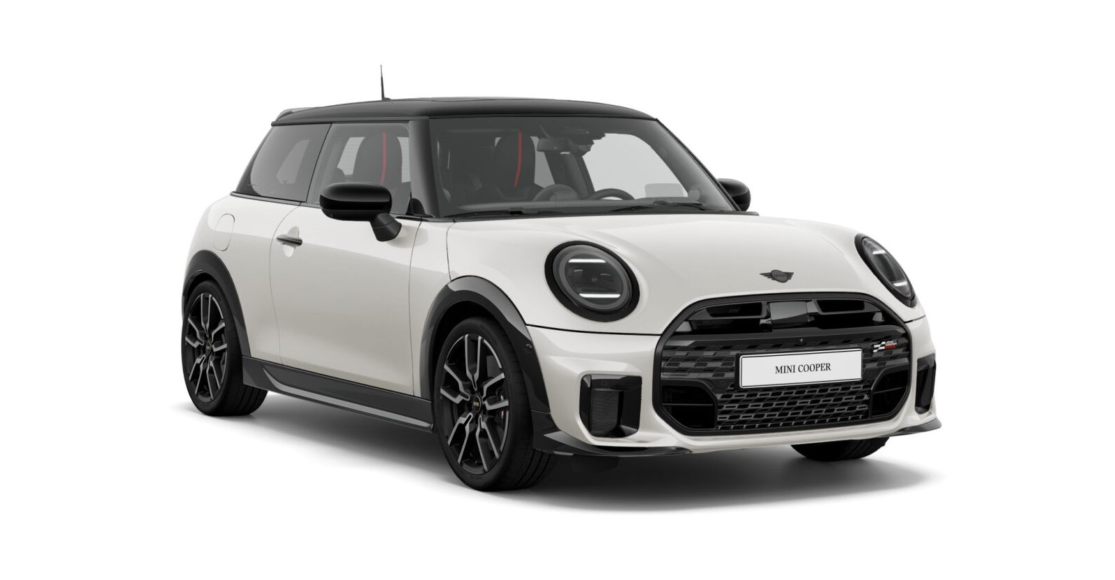 MINI MINI 3-Türer in Weiß von vorne MINI MINI 3-Türer in Weiß von vorne