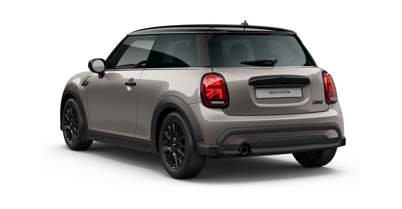 MINI MINI 3-Türer in Grau von hinten MINI MINI 3-Türer in Grau von hinten