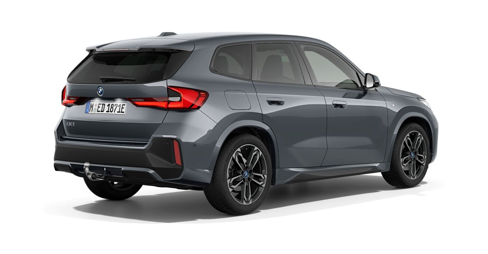 BMW BMW I in Grau von hinten BMW BMW I in Grau von hinten