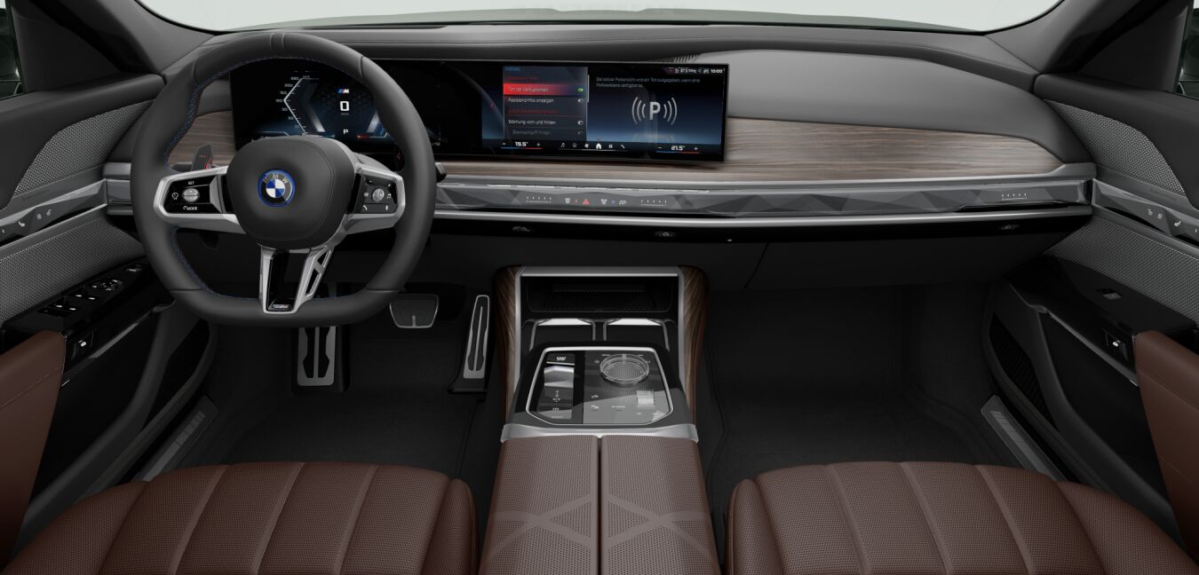 BMW BMW 7er im Innenraum von vorne BMW BMW 7er im Innenraum von vorne