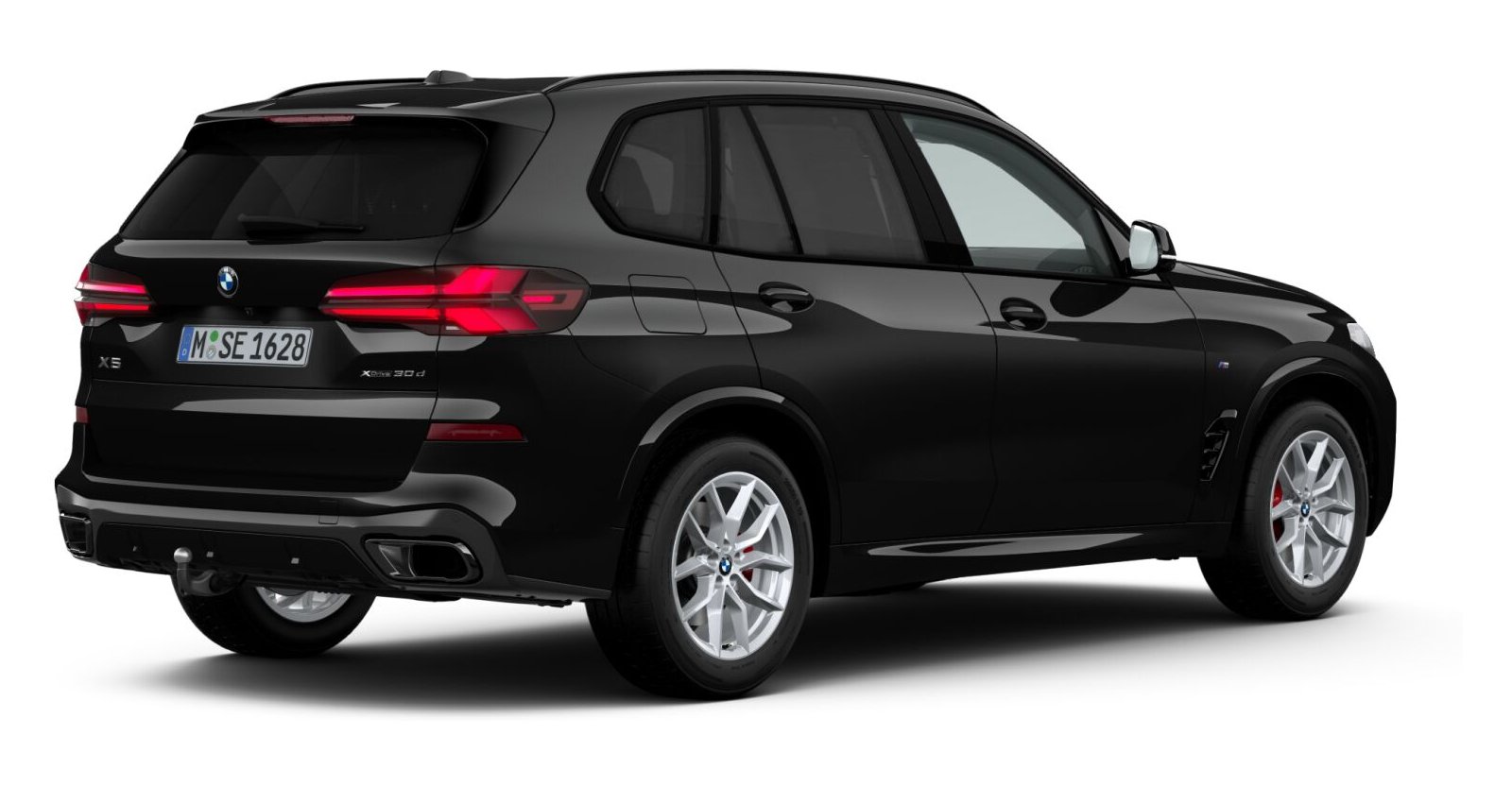 BMW BMW X in Schwarz von hinten BMW BMW X in Schwarz von hinten