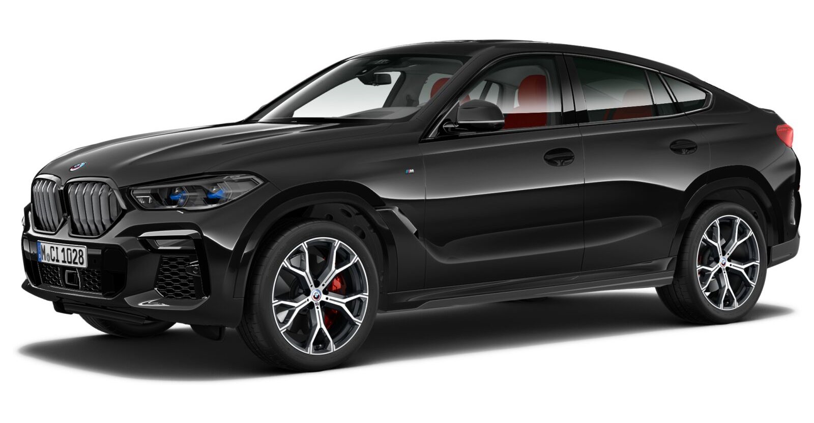 BMW BMW X in Schwarz von vorne BMW BMW X in Schwarz von vorne