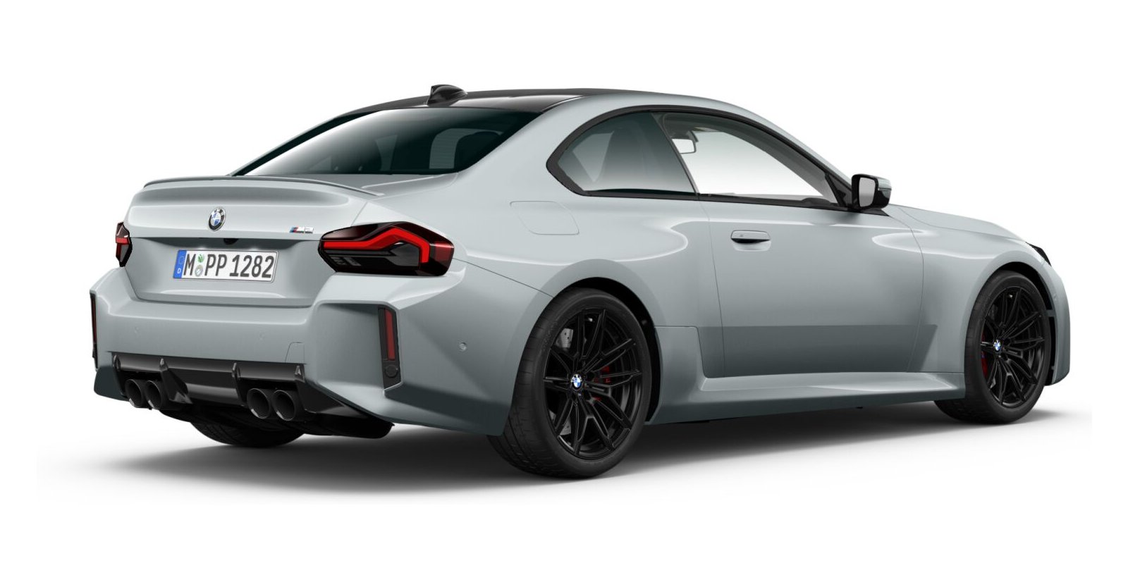 BMW BMW M in Grau von hinten BMW BMW M in Grau von hinten