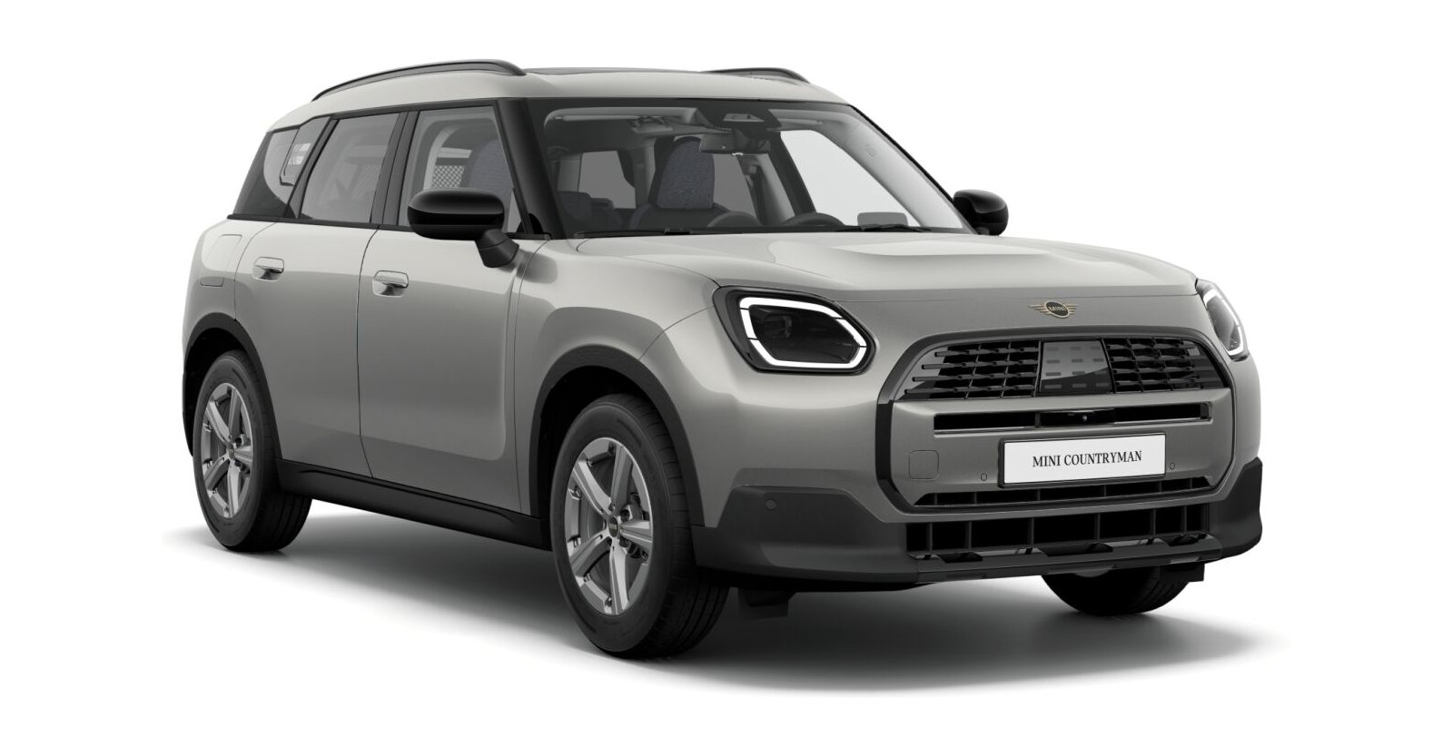 MINI MINI Countryman in Silber von vorne MINI MINI Countryman in Silber von vorne