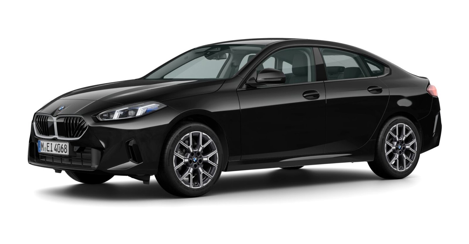 BMW BMW 2er in Schwarz von vorne BMW BMW 2er in Schwarz von vorne