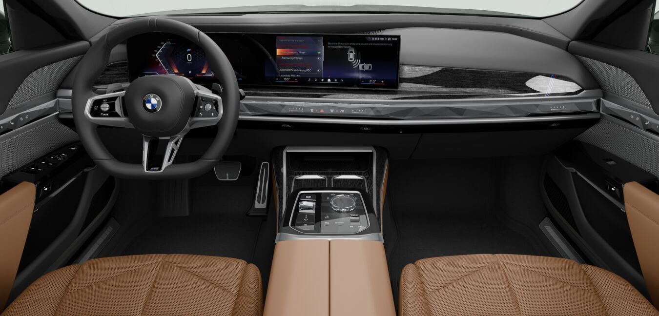 BMW BMW 7er im Innenraum von vorne BMW BMW 7er im Innenraum von vorne