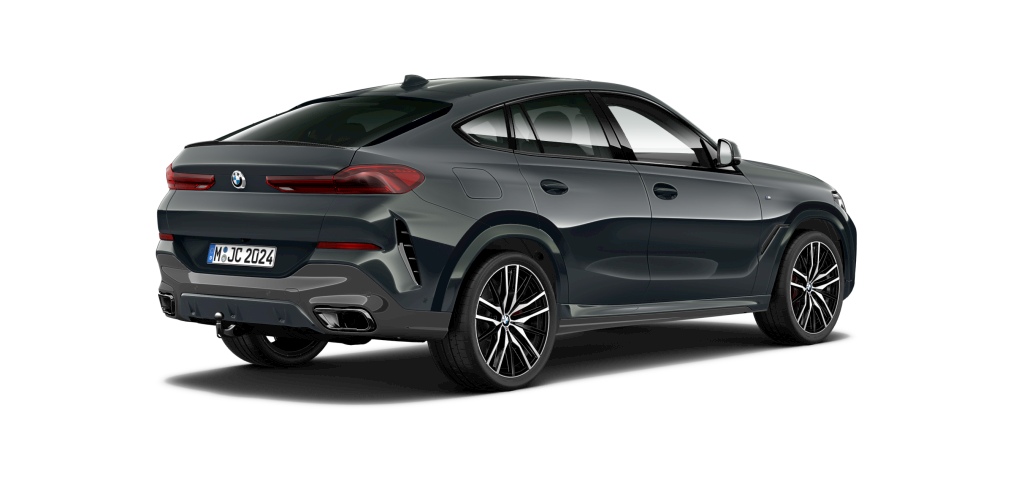 BMW BMW X in Grau von hinten BMW BMW X in Grau von hinten