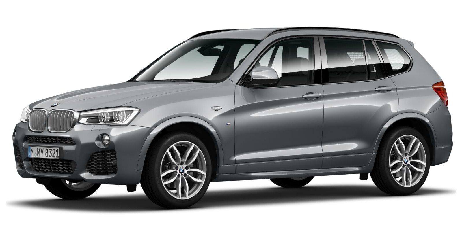 BMW BMW X in Grau von vorne BMW BMW X in Grau von vorne
