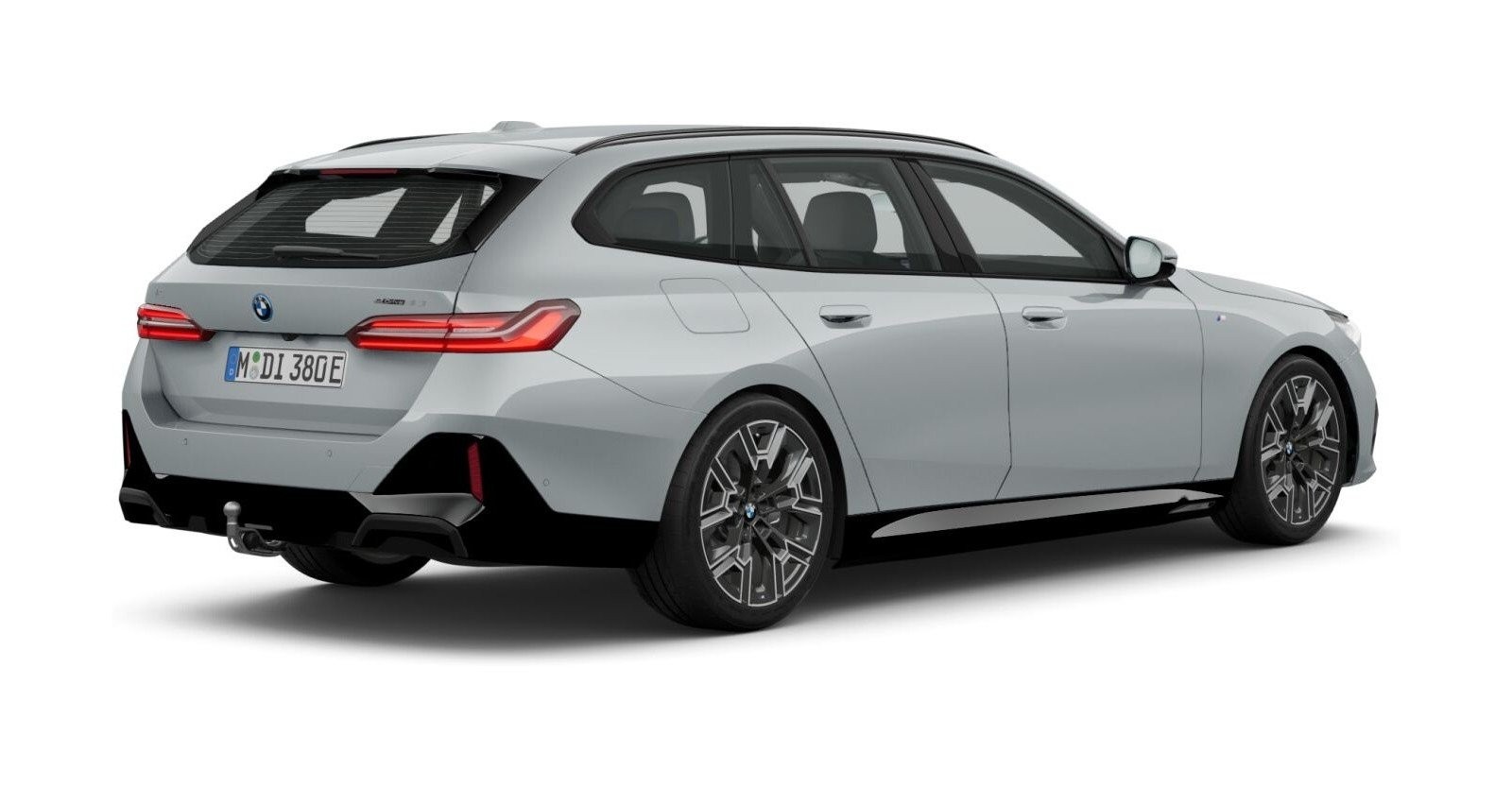 BMW BMW I in Grau von hinten BMW BMW I in Grau von hinten