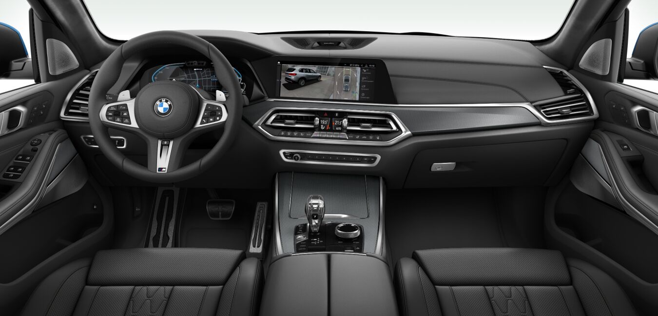 BMW BMW X im Innenraum von vorne
