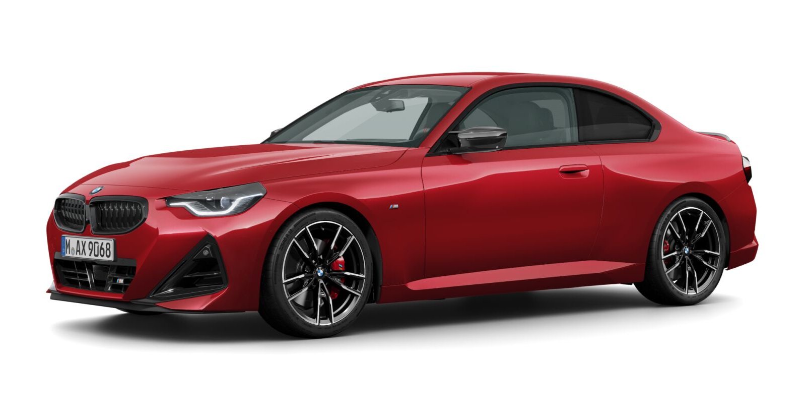 BMW BMW 2er in Rot von vorne BMW BMW 2er in Rot von vorne