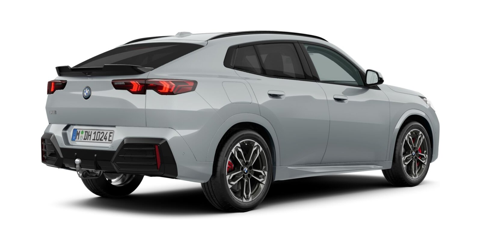 BMW BMW I in Grau von hinten